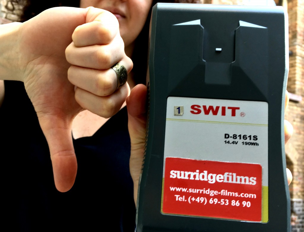 New restrictions for batteries on flights Camera Crew Germany