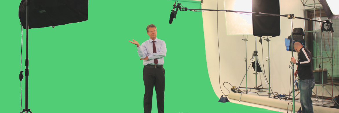 Green screen studio