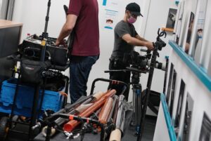 state of the art production equipment kit camera lighting grip sound